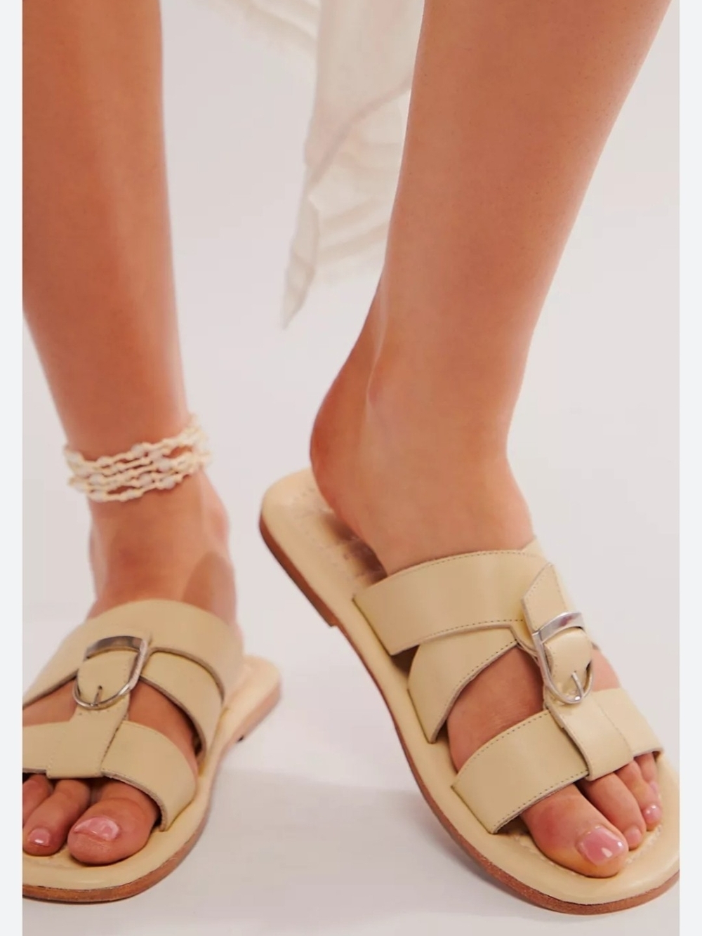Free People Sloan Buckle Sandals In